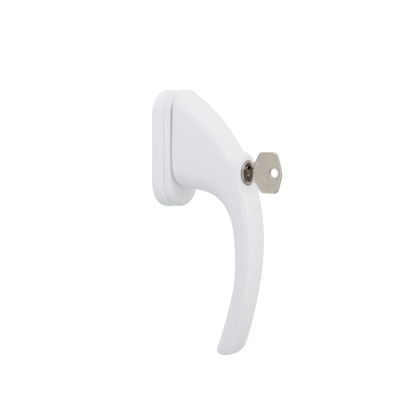 Abschliessbarer fenstergriff IE (WEISS)